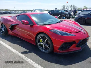 2023 Chevrolet Corvette 2LT with VIN 1G1YB2D43P5107409, listed as a IAAI auction lot 42106263 with Not provided miles and . Bid and sale history available at DreamBid. Image 1.