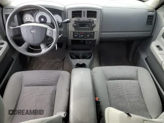2007 Dodge Dakota SLT with VIN 1D7HW48P17S172620, listed as a Copart auction lot 48219055 with 136,230 mi miles and Salvage Title. Bid and sale history available at carsss.com. Image 8.