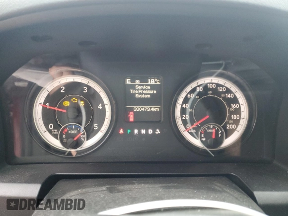 2016 Ram 1500 Tradesman with VIN 1C6RR7KM2GS302482, listed as a Copart auction lot 58052885 with 330,479 mi miles and Salvage title. Bid and sale history available at DreamBid. Image 9.