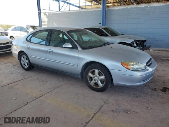 2002 Ford Taurus SE Standard with VIN 1FAFP53U62G170087, listed as a Copart auction lot 46486615 with 108,610 mi miles and Clean Title. Bid and sale history available at DreamBid. Image 4.
