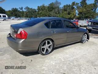 2006 Infiniti M45 with VIN JNKBY01E06M203322, listed as a Copart auction lot 78189624 with 140,587 mi miles and Non Repairable. Bid and sale history available at carsss.com. Image 3.