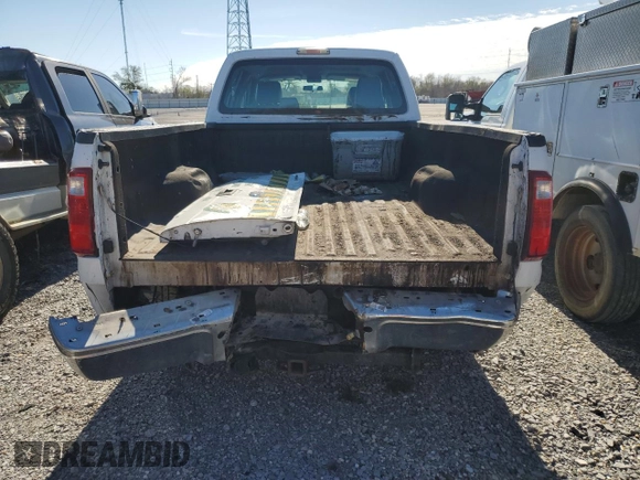 2015 Ford F-250 XL with VIN 1FT7W2A6XFED18828, listed as a Copart auction lot 46263755 with Not provided miles and Salvage title. Bid and sale history available at DreamBid. Image 6.