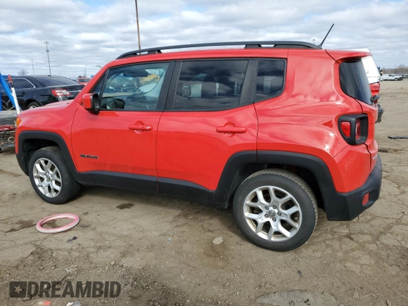 2017 Jeep Renegade Latitude with VIN ZACCJBBB1HPF30410, listed as a Copart auction lot 52881105 with 139,517 mi miles and Clean Title. Bid and sale history available at carsss.com. Image 2.