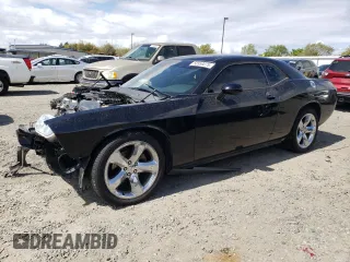 2012 Dodge Challenger SXT Plus with VIN 2C3CDYAG8CH173961, listed as a Copart auction lot 50959275 with 136,639 mi miles and Salvage Title. Bid and sale history available at carsss.com. Image 1.