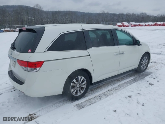 2016 Honda Odyssey EX-L with VIN 5FNRL5H64GB012894, listed as a IAAI auction lot 41256696 with 51,510 mi miles. Bid and sale history available at carsss.com. Image 4.