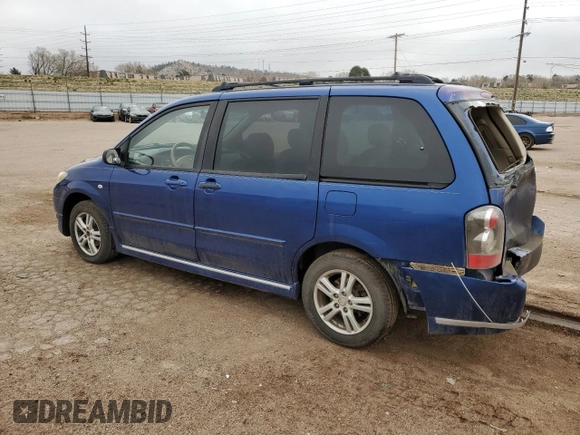 2004 Mazda MPV ES with VIN JM3LW28J940519890, listed as a Copart auction lot 51240135 with 245,643 mi miles and Salvage Title. Bid and sale history available at carsss.com. Image 2.