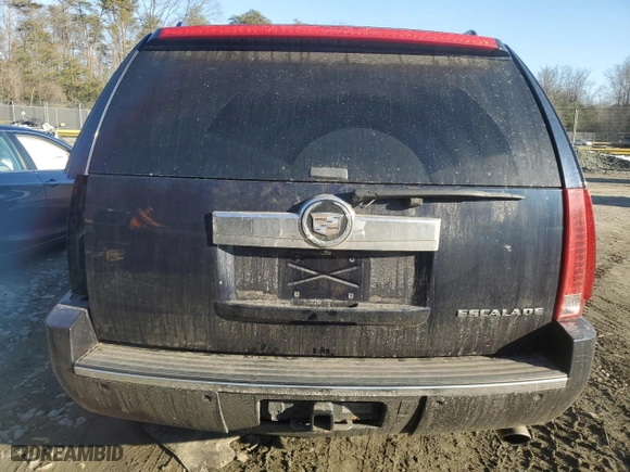2008 Cadillac Escalade with VIN 1GYFK638X8R228212, listed as a Copart auction lot 42272475 with 169,942 mi miles and Salvage Title. Bid and sale history available at carsss.com. Image 6.