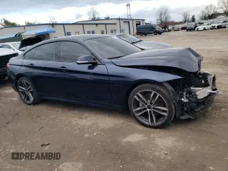 2019 BMW 4 Series 440i xDrive with VIN WBA4J7C54KBM76593, listed as a Copart auction lot 80133444 with 50,030 mi miles and Salvage Title. Bid and sale history available at carsss.com. Image 4.
