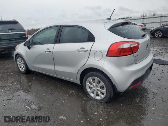 2014 Kia Rio LX with VIN KNADM5A38E6362171, listed as a Copart auction lot 84716354 with 130,991 mi miles and Clean Title. Bid and sale history available at carsss.com. Image 2.