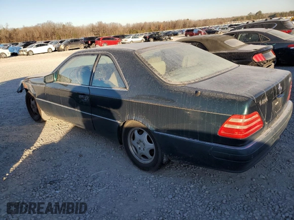 1997 Mercedes-Benz S with VIN WDBGA70G7VA338867, listed as a Copart auction lot 88729105 with 122,541 mi miles and Clean Title. Bid and sale history available at DreamBid. Image 2.