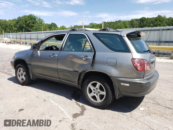 2000 Lexus RX 300 z VIN JT6HF10U5Y0114069, wystawiony jako Copart lot #58276535 z przebiegiem 295 720 mil mil oraz Szkoda całkowita • Salvage title. Historia ofert i sprzedaży dostępna na DreamBid. Obrazek 2.