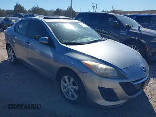 2010 Mazda 3 i Sport with VIN JM1BL1SF3A1177581, listed as a IAAI auction lot 41800271 with 158,789 mi miles and . Bid and sale history available at carsss.com. Image 1.