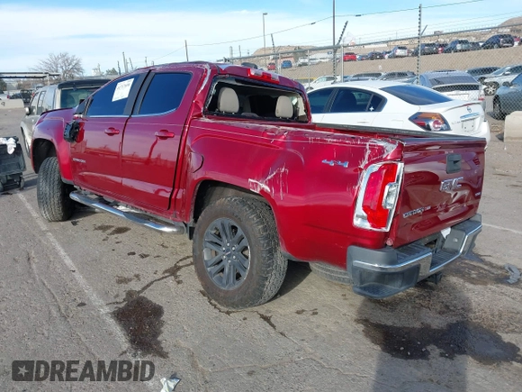 2019 GMC Canyon 4WD SLE with VIN 1GTG6CEN6K1294620, listed as a IAAI auction lot 41717690 with 59,953 mi miles. Bid and sale history available at carsss.com. Image 3.