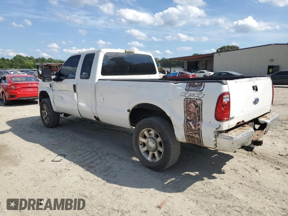2008 Ford F-250 XL with VIN 1FTSX21598EA73327, listed as a Copart auction lot 61251425 with 216,694 mi miles and Salvage title. Bid and sale history available at DreamBid. Image 2.