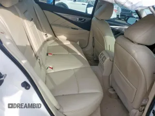 2014 Infiniti Q50 Premium with VIN JN1BV7AP6EM676258, listed as a Copart auction lot 63979615 with 191,948 mi miles and Salvage title. Bid and sale history available at DreamBid. Image 10.