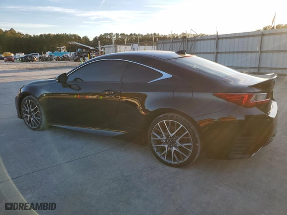 2015 Lexus RC 350 with VIN JTHHE5BC5F5004967, listed as a Copart auction lot 81280934 with 76,985 mi miles and Salvage Title. Bid and sale history available at carsss.com. Image 2.
