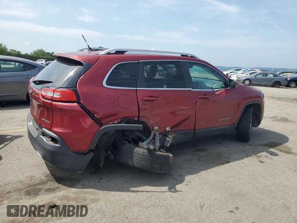 2014 Jeep Cherokee Limited z VIN 1C4PJMDS1EW142070, wystawiony jako Copart lot #66260575 z przebiegiem 76 730 mil mil oraz Szkoda całkowita • Salvage title. Historia ofert i sprzedaży dostępna na DreamBid. Obrazek 3.