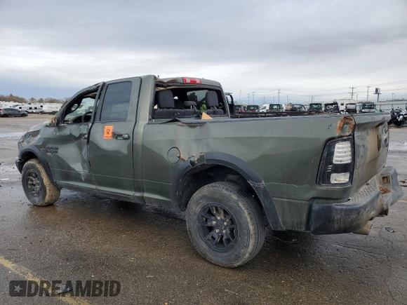 2021 Ram 1500 Classic Warlock with VIN 1C6RR7GT7MS583853, listed as a Copart auction lot 76636284 with 0 mi miles and Non Repairable. Bid and sale history available at carsss.com. Image 2.