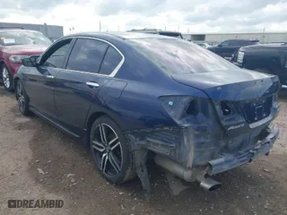 2017 Honda Accord Sedan Sport with VIN 1HGCR2F50HA170111, listed as a IAAI auction lot 41493967 with 276,074 mi miles. Bid and sale history available at carsss.com. Image 3.