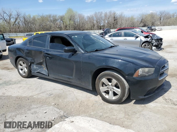 2012 Dodge Charger SE with VIN 2C3CDXBG5CH178656, listed as a Copart auction lot 49979995 with 117,505 mi miles and Salvage Title. Bid and sale history available at DreamBid. Image 4.