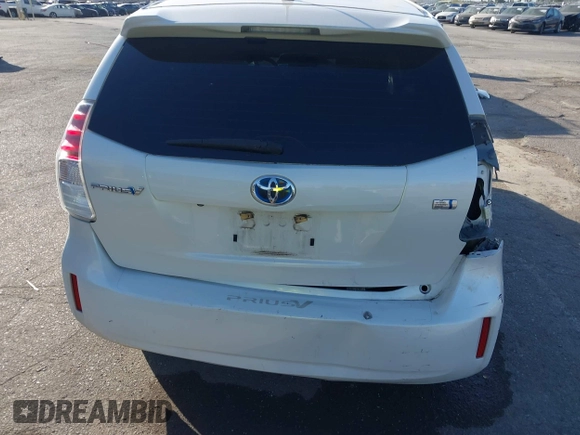 2017 Toyota Prius v Two with VIN JTDZN3EU9HJ066736, listed as a IAAI auction lot 42025100 with 89,082 mi miles. Bid and sale history available at carsss.com. Image 17.