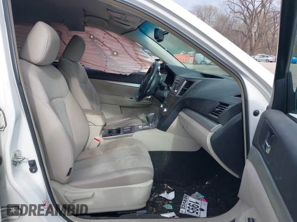 2014 Subaru Outback Premium with VIN 4S4BRCCC4E3325306, listed as a IAAI auction lot 41854473 with 157,393 mi miles and . Bid and sale history available at DreamBid. Image 5.
