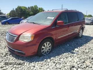 2013 Chrysler Town & Country Touring with VIN 2C4RC1BG1DR805130, listed as a Copart auction lot 54733055 with 183,786 mi miles and Clean Title. Bid and sale history available at carsss.com. Image 1.