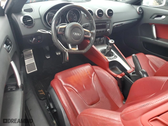2009 Audi TT 3.2L with VIN TRUDD38J991003349, listed as a Copart auction lot 74860054 with 0 mi miles and Salvage Title. Bid and sale history available at carsss.com. Image 8.