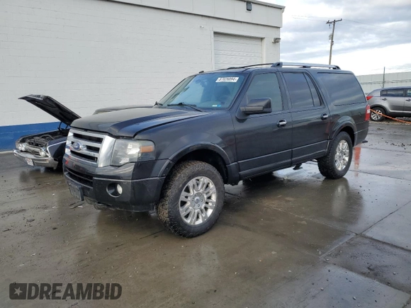 2012 Ford Expedition Max Limited z VIN 1FMJK2A55CEF05619, wystawiony jako Copart lot #87026894 z przebiegiem 152 582 mil mil oraz Szkoda całkowita • Salvage title. Historia ofert i sprzedaży dostępna na DreamBid. Obrazek 1.