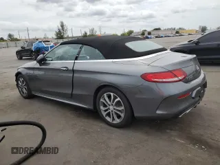 2017 Mercedes-Benz C 300 with VIN WDDWK4JB1HF432235, listed as a Copart auction lot 50295395 with Not Provided miles and Salvage Title. Bid and sale history available at DreamBid. Image 2.