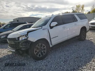 2022 Chevrolet Suburban Z71 with VIN 1GNSKDKD7NR261825, listed as a Copart auction lot 75523364 with 67,768 mi miles and Salvage title. Bid and sale history available at DreamBid. Image 1.