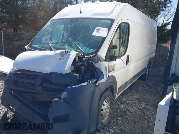 2018 Ram ProMaster Cargo with VIN 3C6URVJG6JE141767, listed as a IAAI auction lot 41533451 with 92,184 mi miles. Bid and sale history available at carsss.com. Image 18.