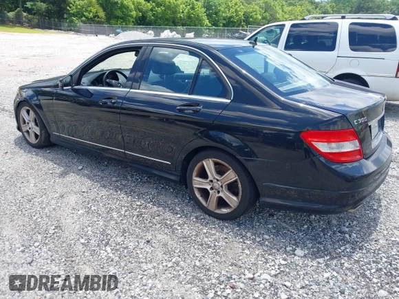 2011 Mercedes-Benz C 300 Sport with VIN WDDGF8BB4BR174653, listed as a IAAI auction lot 42524528 with 157,448 mi miles and . Bid and sale history available at DreamBid. Image 3.