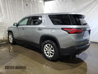 2023 Chevrolet Traverse LS with VIN 1GNEVFKW9PJ122556, listed as a Copart auction lot 47780755 with 65,204 mi miles and Clean Title. Bid and sale history available at carsss.com. Image 2.