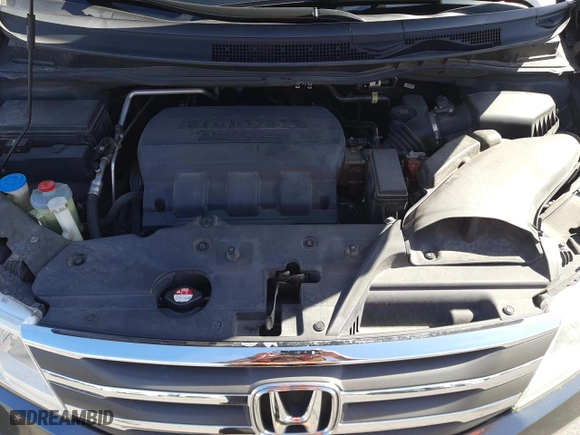 2012 Honda Odyssey LX with VIN 5FNRL5H24CB019934, listed as a Copart auction lot 52412605 with 157,725 mi miles and Salvage Title. Bid and sale history available at carsss.com. Image 12.