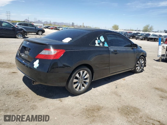 2009 Honda Civic EX with VIN 2HGFG12839H516541, listed as a Copart auction lot 53750275 with Not Provided miles and Salvage Title. Bid and sale history available at DreamBid. Image 3.