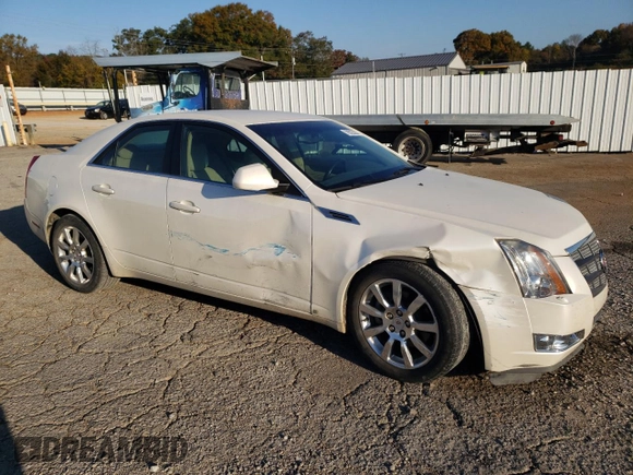 2009 Cadillac CTS RWD w/1SB with VIN 1G6DU57V090104282, listed as a Copart auction lot 78025664 with 72,897 mi miles and Salvage Title. Bid and sale history available at carsss.com. Image 4.