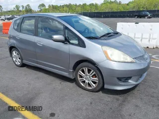 2009 Honda Fit Sport with VIN JHMGE88439S043236, listed as a IAAI auction lot 41924690 with 239,947 mi miles. Bid and sale history available at carsss.com. Image 1.
