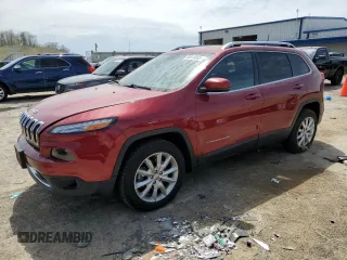 2016 Jeep Cherokee Limited with VIN 1C4PJMDS8GW121591, listed as a Copart auction lot 54818085 with 108,625 mi miles and Clean title. Bid and sale history available at DreamBid. Image 1.