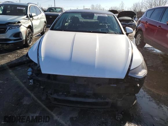 2021 Hyundai Sonata Hybrid Limited with VIN KMHL54JJ5MA024822, listed as a Copart auction lot 41741155 with 127,046 mi miles and Salvage Title. Bid and sale history available at carsss.com. Image 5.