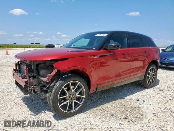 2021 Land Rover Range Rover Velar R-Dynamic S z VIN SALYT2EX7MA305466, wystawiony jako Copart lot #58064945 z przebiegiem 64 079 mil mil oraz Szkoda całkowita • Salvage title. Historia ofert i sprzedaży dostępna na DreamBid. Obrazek 1.