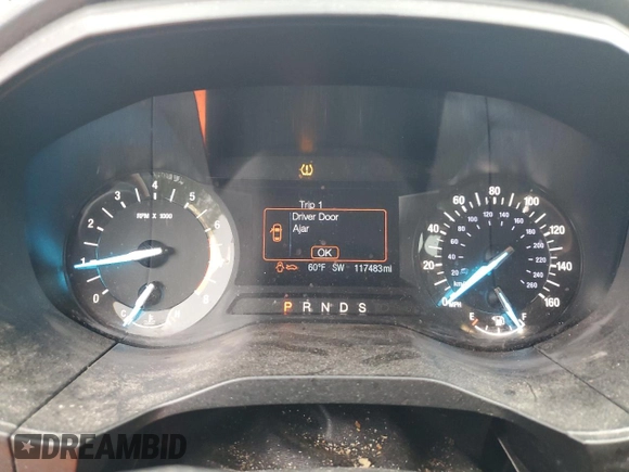 2016 Ford Edge SE with VIN 2FMPK4G95GBB69746, listed as a Copart auction lot 56511215 with 117,483 mi miles and Salvage title. Bid and sale history available at DreamBid. Image 9.