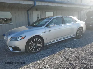2017 Lincoln Continental Reserve z VIN 1LN6L9RP9H5629658, wystawiony jako Copart lot #58175245 z przebiegiem 91 197 mil mil oraz Szkoda całkowita • Salvage title. Historia ofert i sprzedaży dostępna na DreamBid. Obrazek 1.
