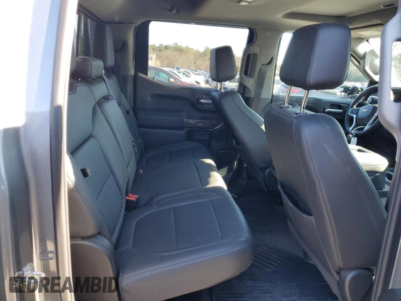2021 Chevrolet Silverado 1500 LTZ with VIN 1GCUYGEDXMZ200545, listed as a Copart auction lot 43721165 with 58,623 mi miles and Salvage Title. Bid and sale history available at DreamBid. Image 10.