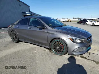 2017 Mercedes-Benz CLA with VIN WDDSJ4EB7HN440955, listed as a Copart auction lot 38363923 with 56,973 mi miles. Bid and sale history available at carsss.com. Image 4.