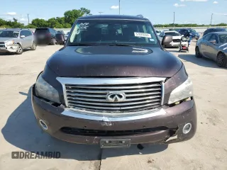 2014 Infiniti QX80 with VIN JN8AZ2ND9E9750604, listed as a Copart auction lot 57026004 with 144,732 mi miles and Clean Title. Bid and sale history available at carsss.com. Image 5.