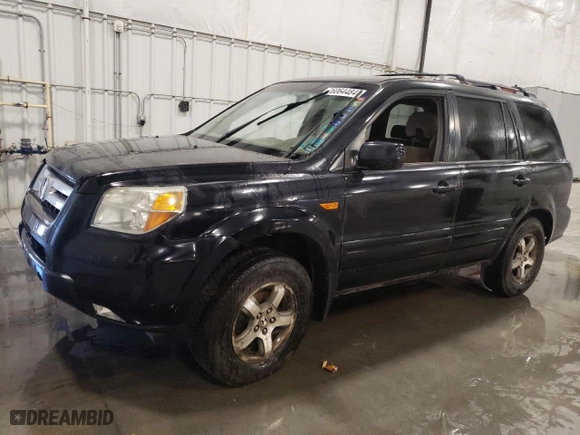 2006 Honda Pilot EX with VIN 5FNYF18476B017192, listed as a Copart auction lot 76064484 with 0 mi miles and Non Repairable. Bid and sale history available at carsss.com. Image 1.