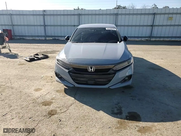 2022 Honda Accord Sedan Sport SE with VIN 1HGCV1F41NA108712, listed as a Copart auction lot 48346815 with 25,941 mi miles and Salvage Title. Bid and sale history available at carsss.com. Image 11.