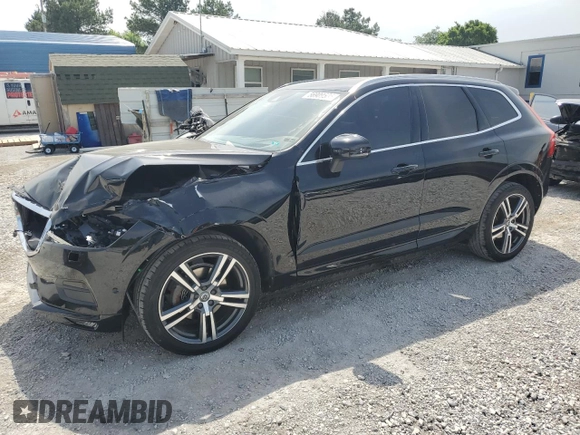 2018 Volvo XC60 Momentum with VIN LYV102RK6JB083622, listed as a Copart auction lot 56909505 with 89,197 mi miles and Salvage title. Bid and sale history available at DreamBid. Image 1.