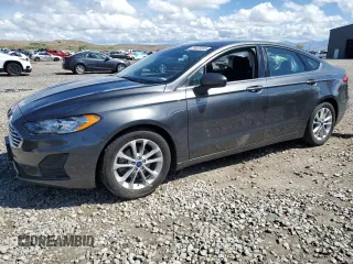 2019 Ford Fusion SE with VIN 3FA6P0HD8KR283978, listed as a Copart auction lot 54625355 with 92,181 mi miles and Salvage Title. Bid and sale history available at DreamBid. Image 1.